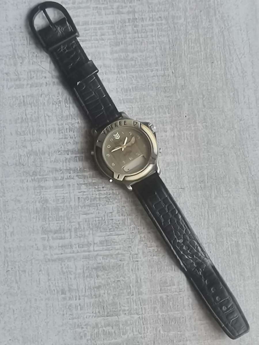 Men's Vintage Magnum Yankee Steel Bronze Analog/Digital Watch