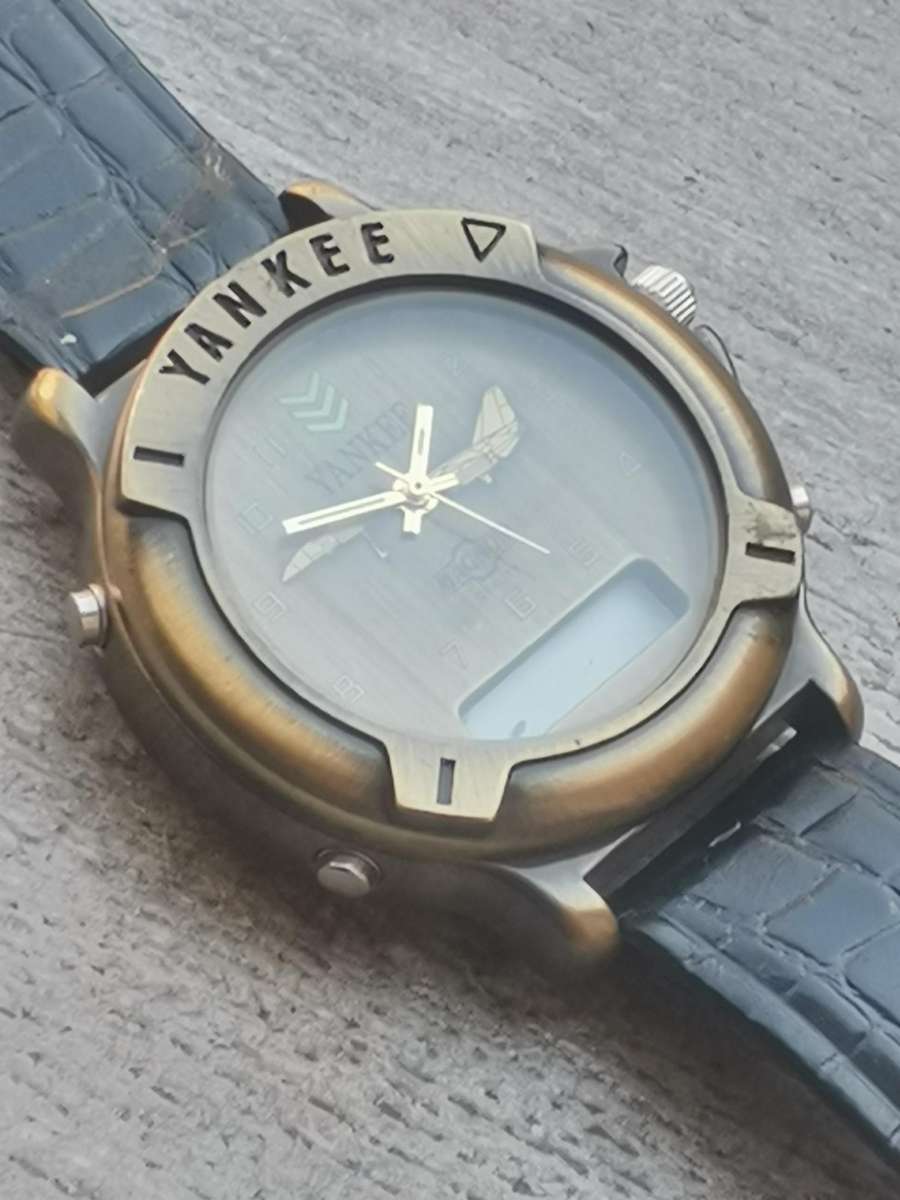 Men's Vintage Magnum Yankee Steel Bronze Analog/Digital Watch