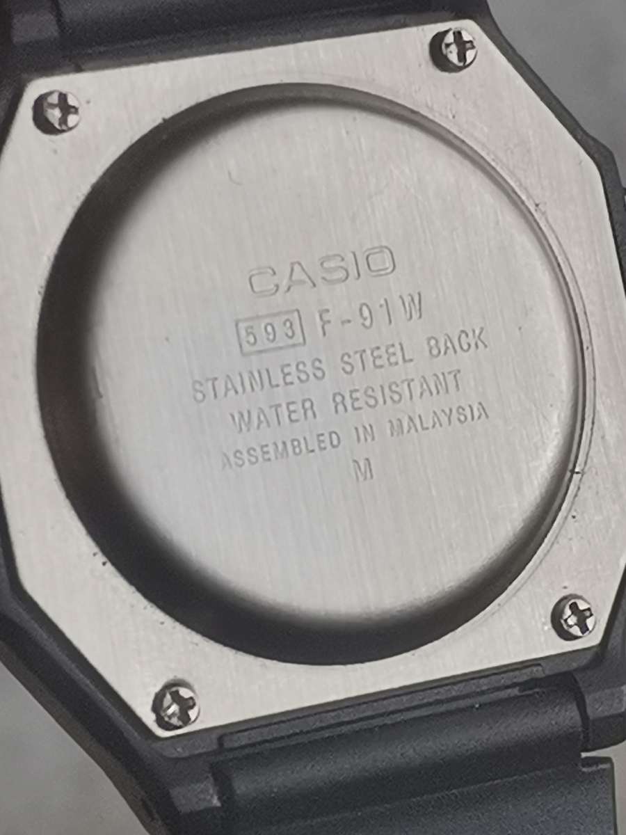 Men's Casio watches - bidding for both