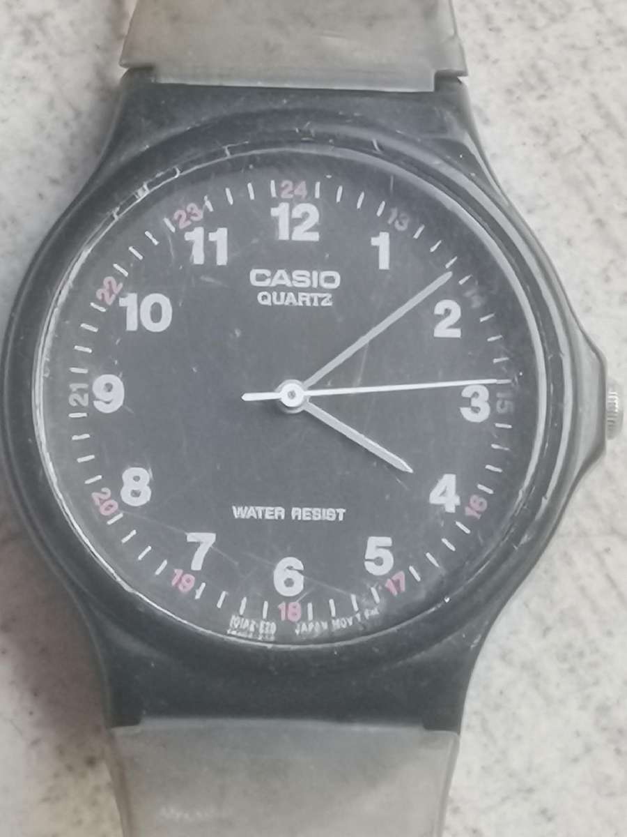 Men's Casio watches - bidding for both