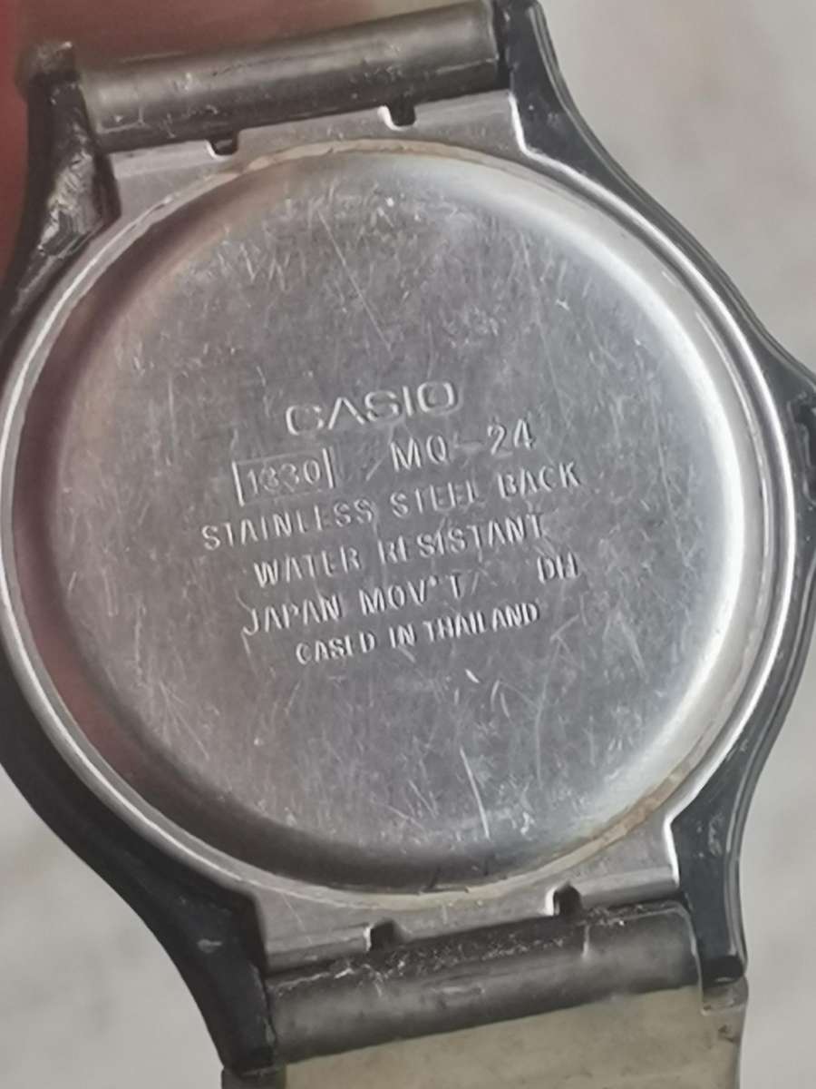 Men's Casio watches - bidding for both