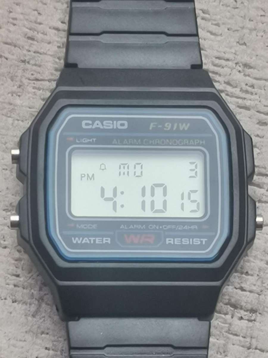 Men's Casio watches - bidding for both