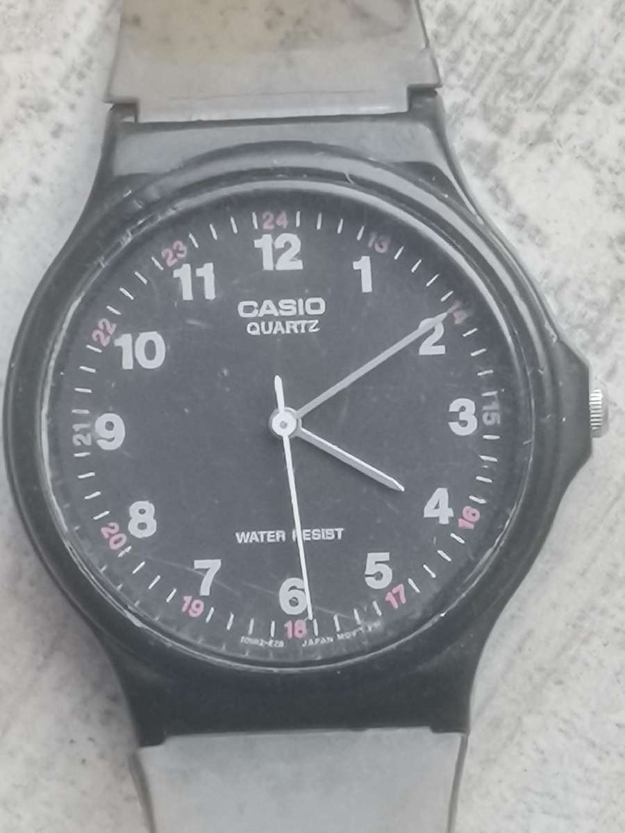 Men's Casio watches - bidding for both