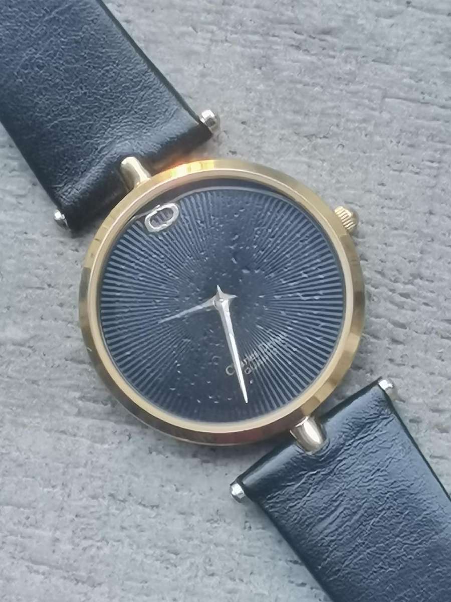 LADIES CHARLES DELON 24K GOLD PLATED WATCH IN EXCELLENT WORKING CONDITION