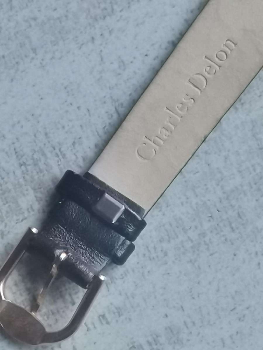 LADIES CHARLES DELON 24K GOLD PLATED WATCH IN EXCELLENT WORKING CONDITION