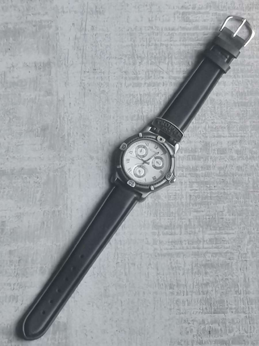 MENS VINTAGE TROPHY 3000 BRONZE WATCH IN EXCELLENT WORKING CONDITION