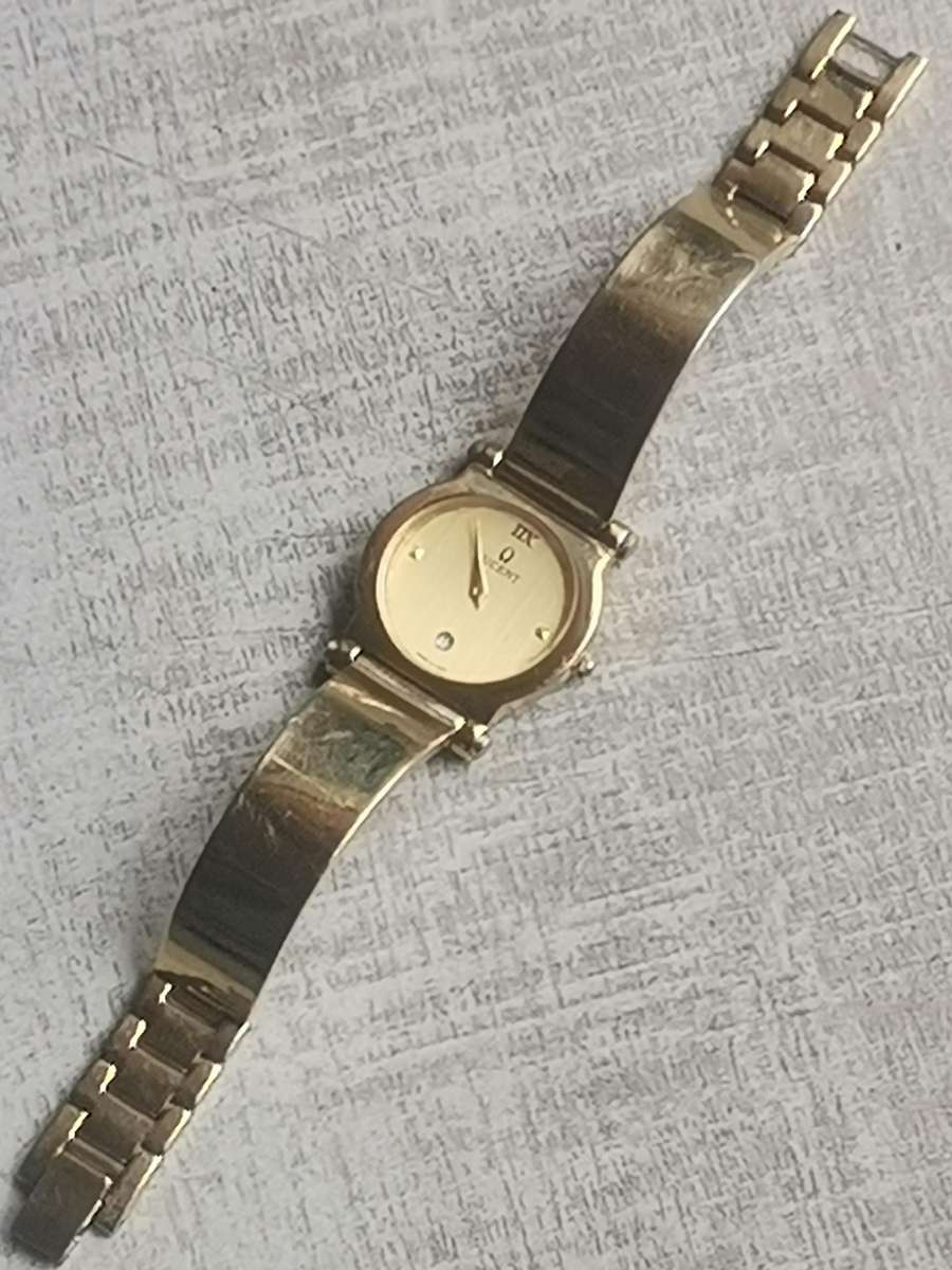 LADIES LUCENT GOLD PLATED WATCH IN EXCELLENT WORKING CONDITION