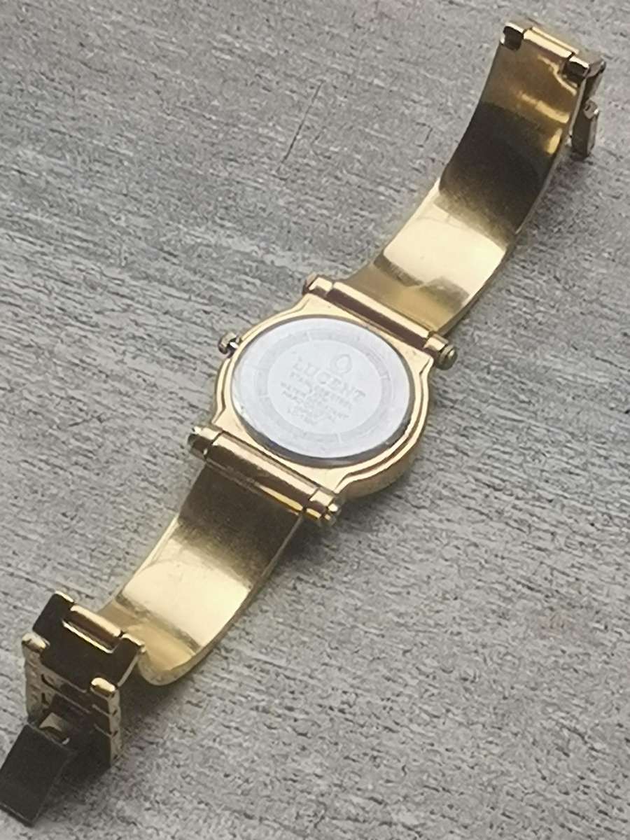 LADIES LUCENT GOLD PLATED WATCH IN EXCELLENT WORKING CONDITION