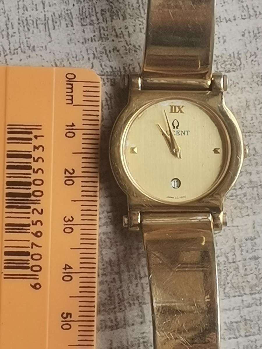 LADIES LUCENT GOLD PLATED WATCH IN EXCELLENT WORKING CONDITION