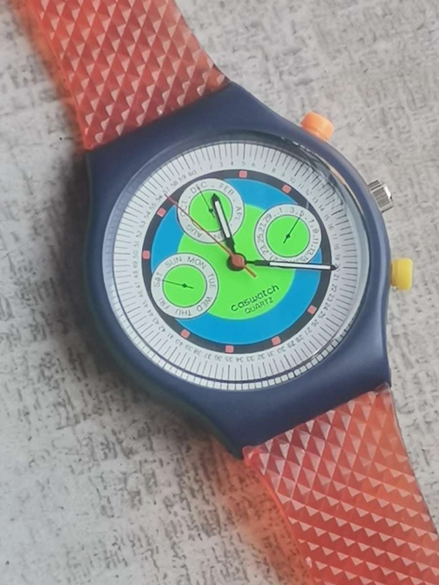 MENS CASWATCH WATCH IN EXCELLENT WORKING CONDITION