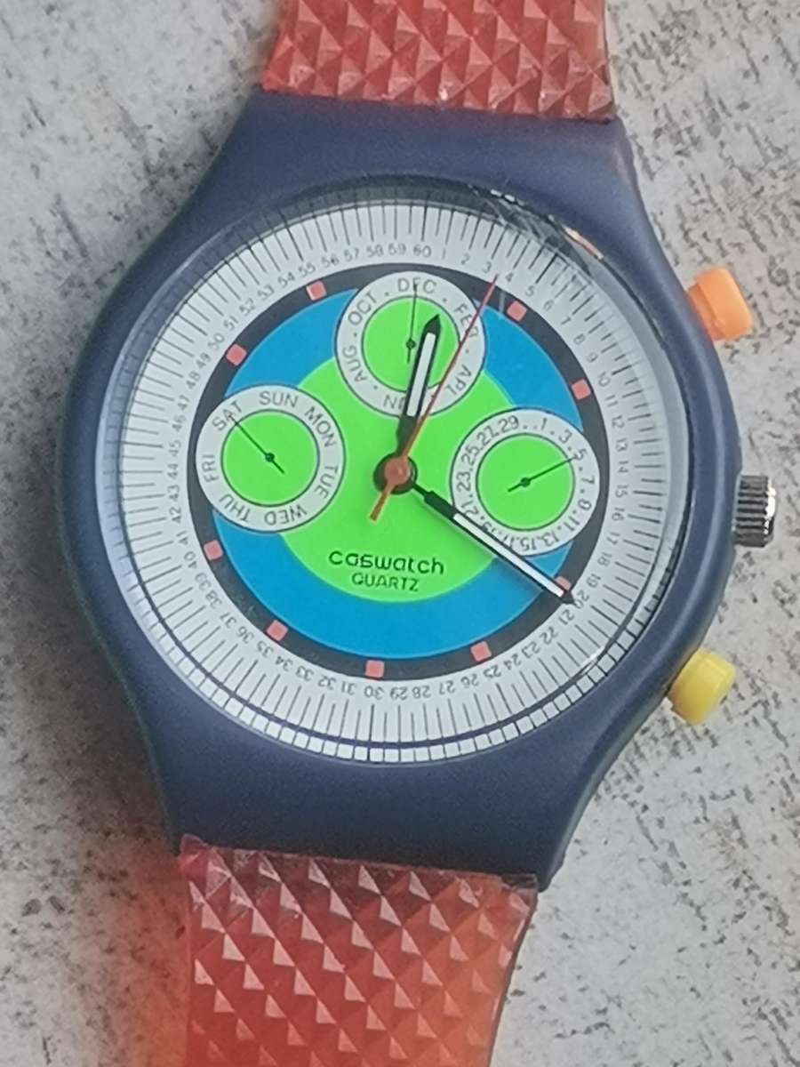 MENS CASWATCH WATCH IN EXCELLENT WORKING CONDITION