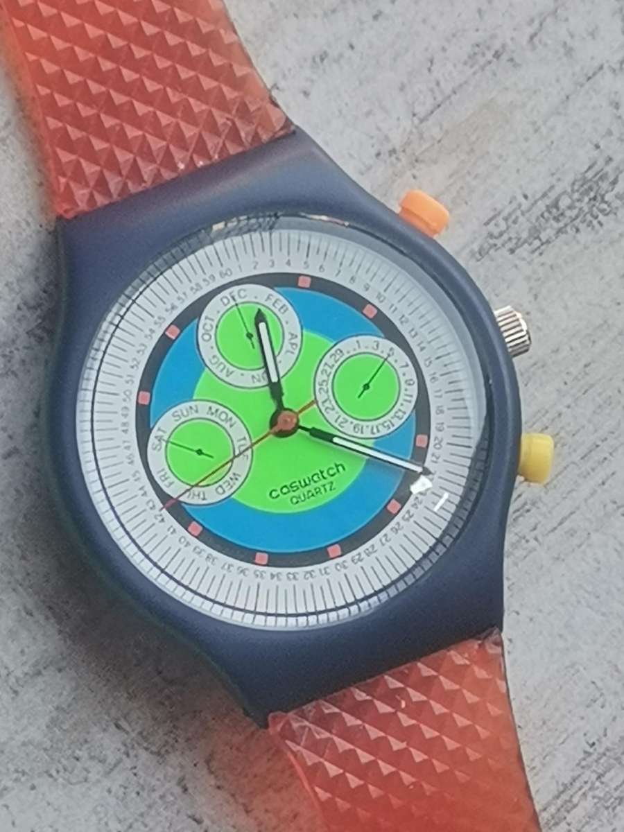 MENS CASWATCH WATCH IN EXCELLENT WORKING CONDITION