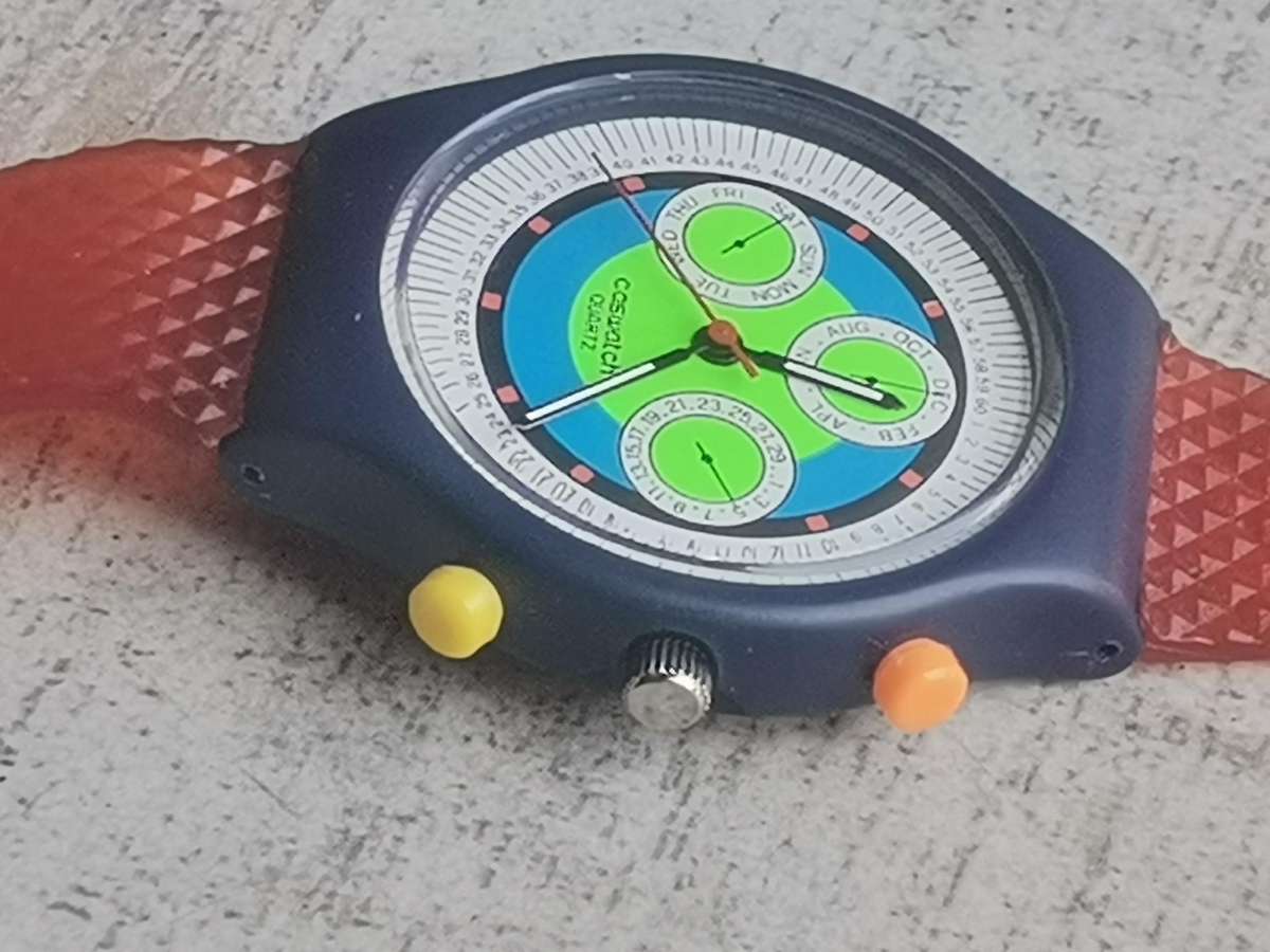 MENS CASWATCH WATCH IN EXCELLENT WORKING CONDITION