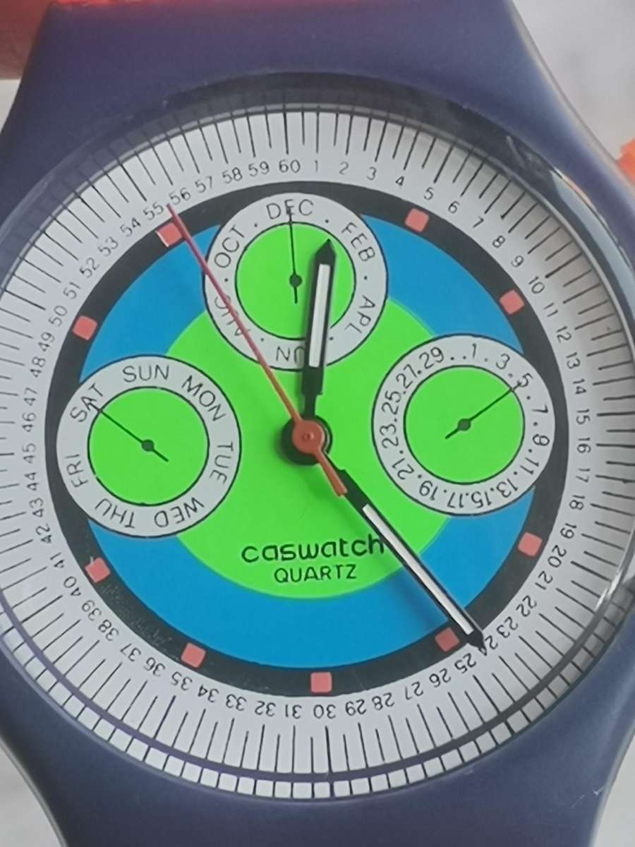 MENS CASWATCH WATCH IN EXCELLENT WORKING CONDITION