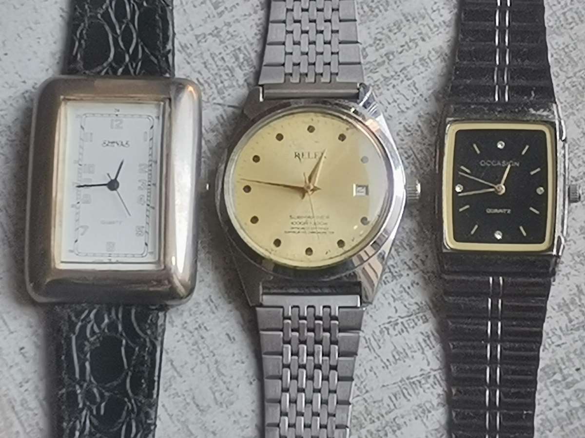 MENS VINTAGE WATCH COLLECTION ALL IN GOOD WORKING CONDITION