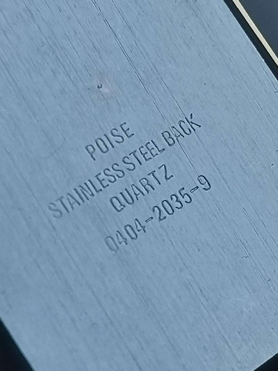 STUNNING LADIES POISE GOLD PLATED WATCH IN EXCELLENT WORKING CONDITION