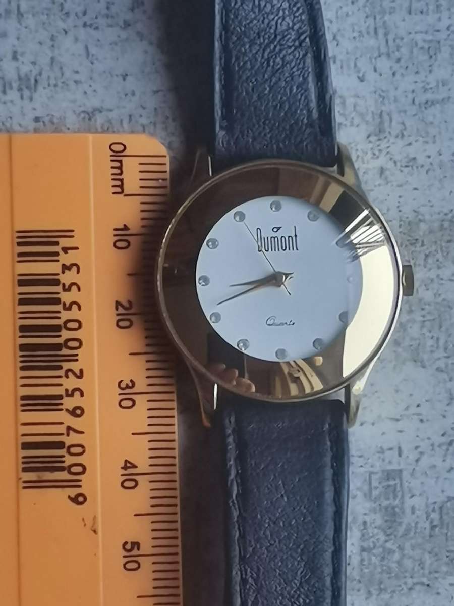 ELEGANT LADIES DUMONT GOLD PLATED WATCH IN EXCELLENT WORKING CONDITION