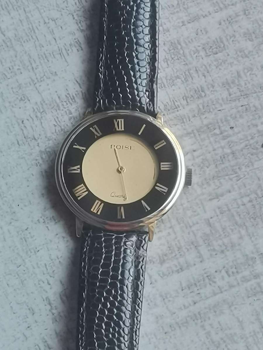 MENS VINTAGE POISE WATCH IN EXCELLENT WORKING CONDITION