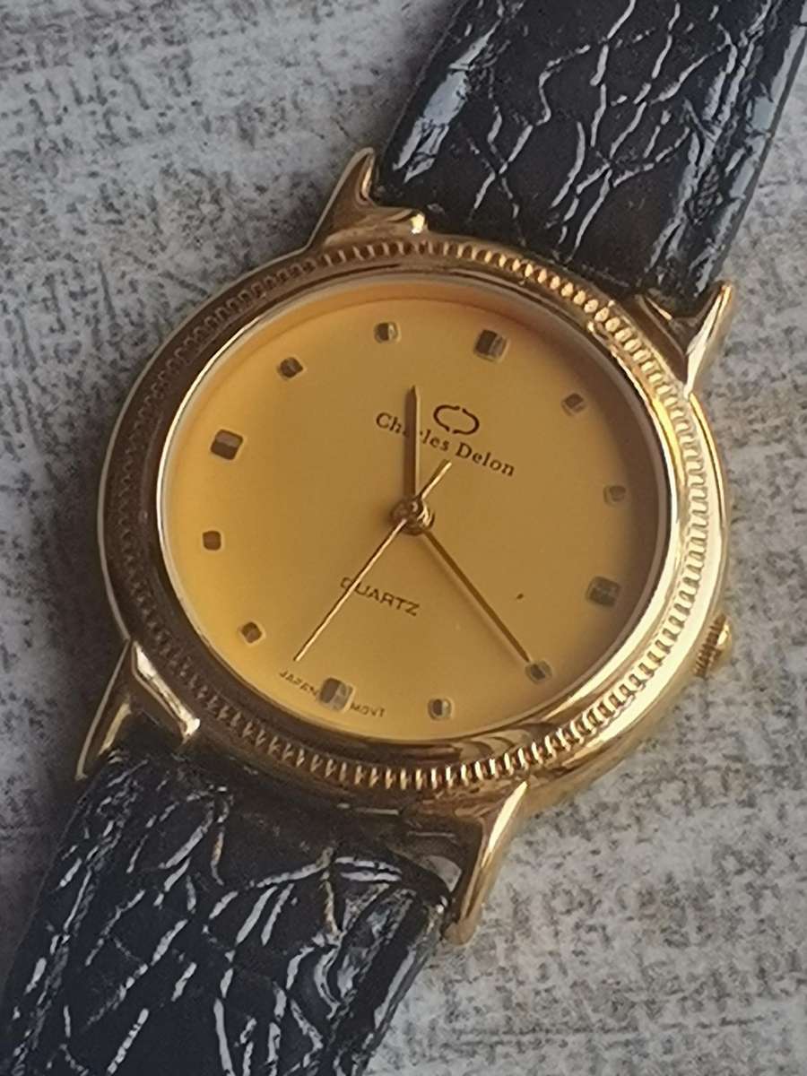 MENS CHARLES DELON WATCH IN EXCELLENT WORKING CONDITION