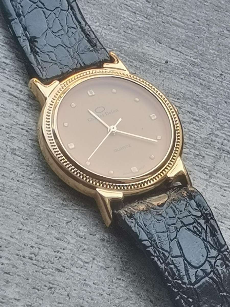 MENS CHARLES DELON WATCH IN EXCELLENT WORKING CONDITION