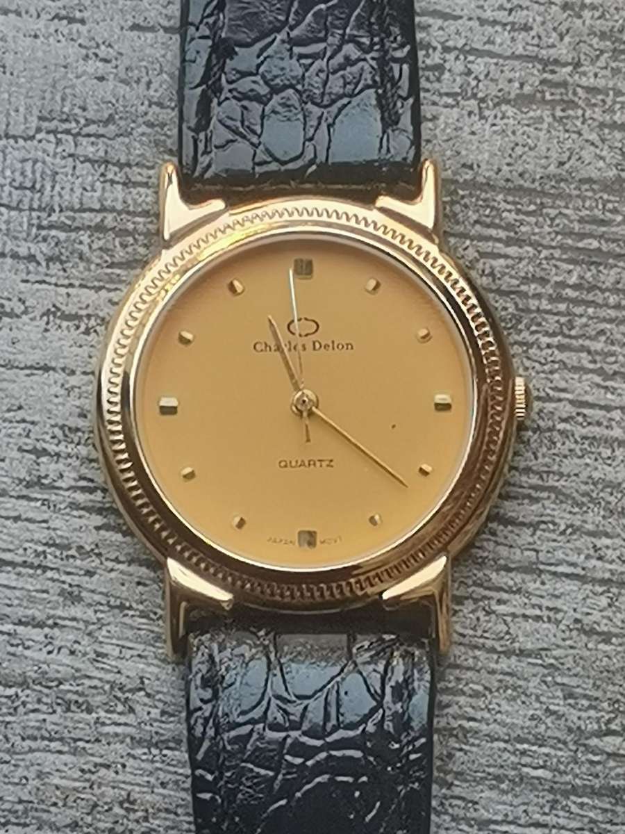 MENS CHARLES DELON WATCH IN EXCELLENT WORKING CONDITION