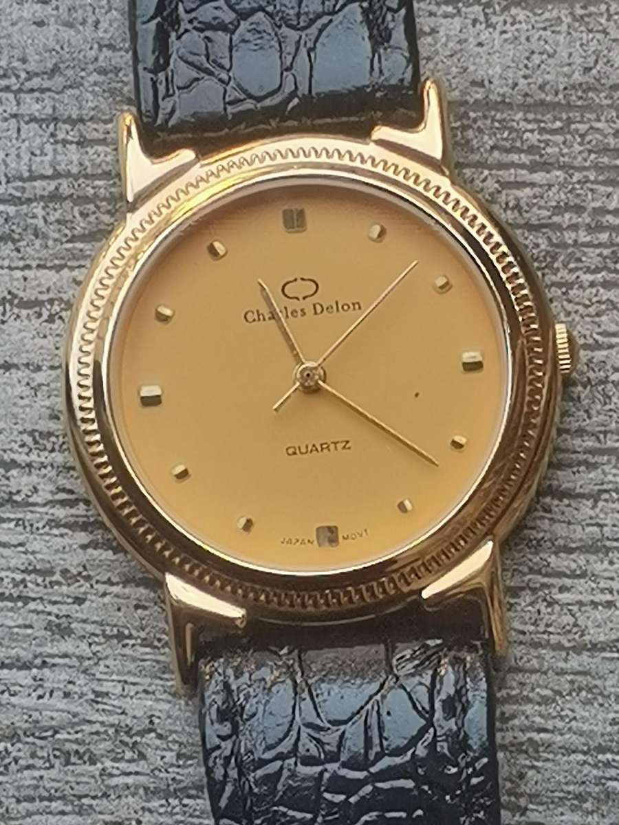 MENS CHARLES DELON WATCH IN EXCELLENT WORKING CONDITION