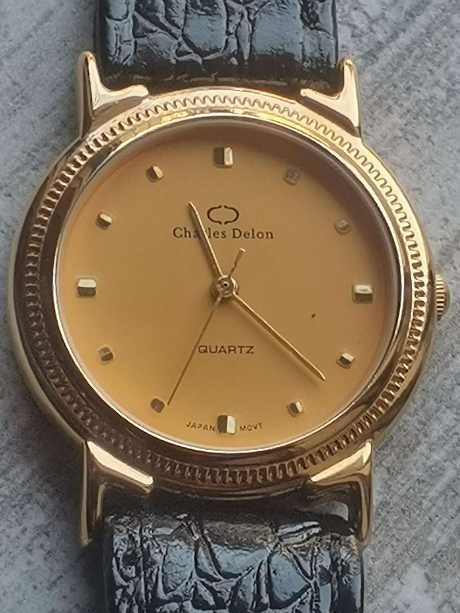MENS CHARLES DELON WATCH IN EXCELLENT WORKING CONDITION
