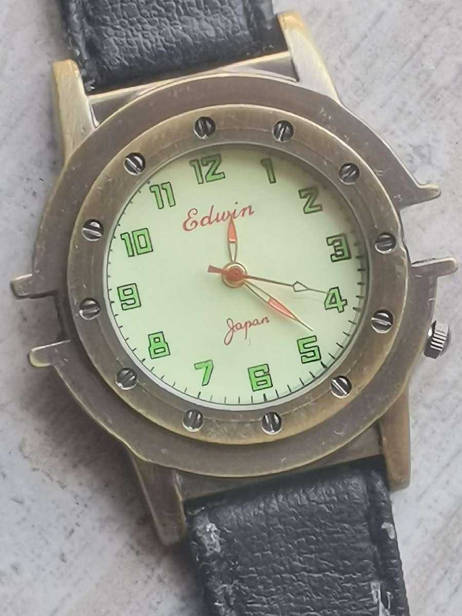 MENS VINTAGE EDWIN WATCH IN EXCELLENT WORKING CONDITION
