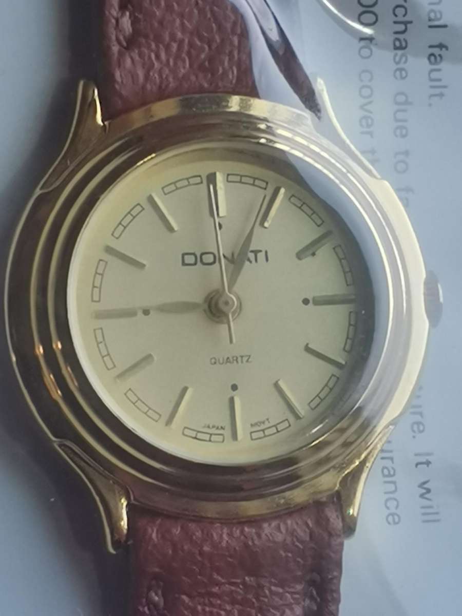 LADIES DONATI WATCH COLLECTION ALL IN EXCELLENT WORKING CONDITION - BIDDING FOR ALL 3 WATCHES