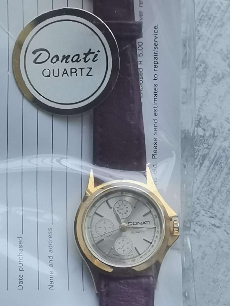 LADIES DONATI WATCH COLLECTION ALL IN EXCELLENT WORKING CONDITION - BIDDING FOR ALL 3 WATCHES