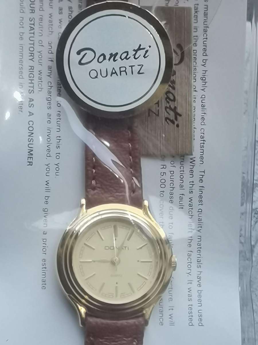 LADIES DONATI WATCH COLLECTION ALL IN EXCELLENT WORKING CONDITION - BIDDING FOR ALL 3 WATCHES