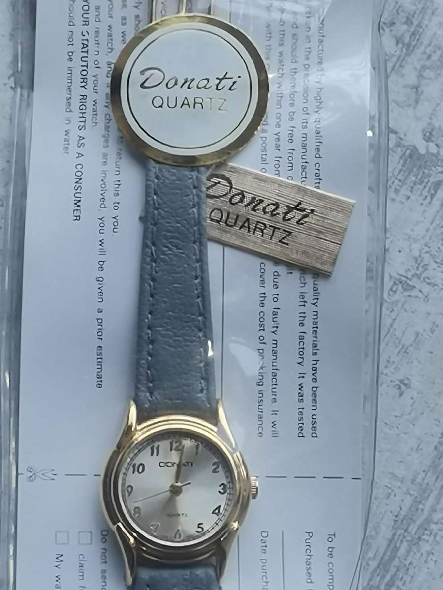 LADIES DONATI WATCH COLLECTION ALL IN EXCELLENT WORKING CONDITION - BIDDING FOR ALL 3 WATCHES