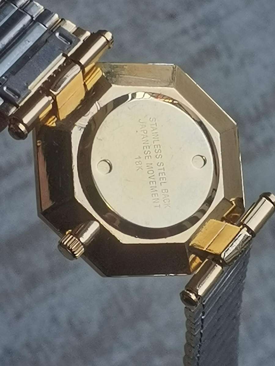 STUNNING LADIES OCCASION 18K GOLD PLATED WATCH IN EXCELLENT WORKING CONDITION