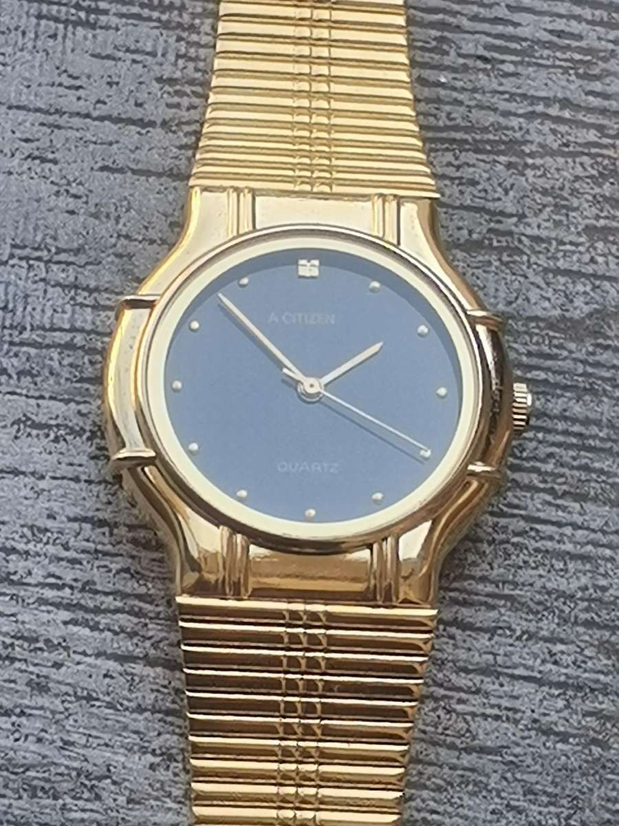 MENS VINTAGE ACITIZEN GOLD WATCH IN EXCELLENT WORKING CONDITION