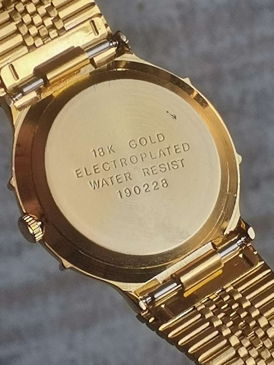 MENS VINTAGE ACITIZEN GOLD WATCH IN EXCELLENT WORKING CONDITION