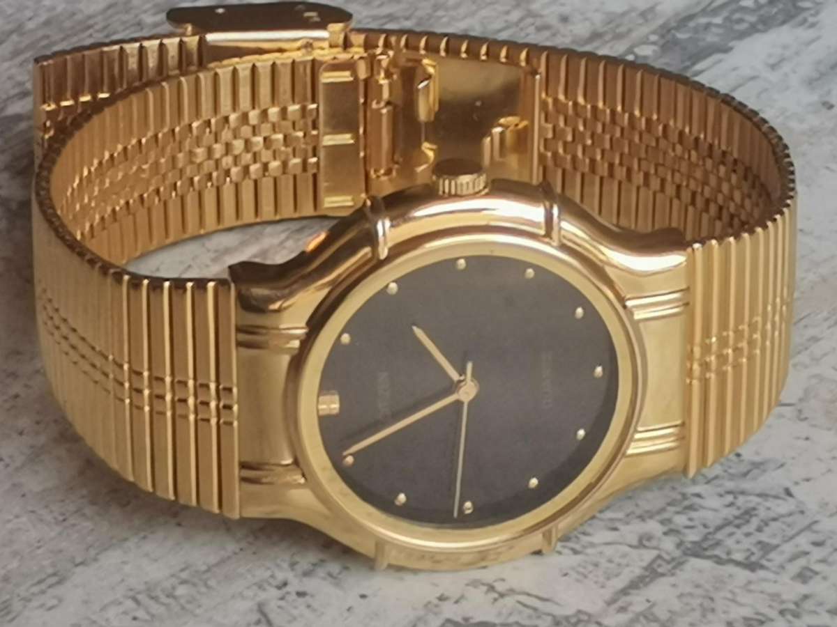 MENS VINTAGE ACITIZEN GOLD WATCH IN EXCELLENT WORKING CONDITION