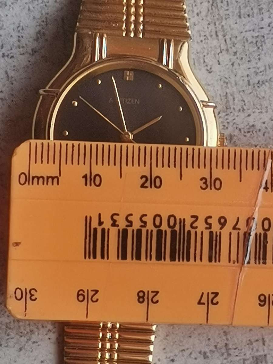 MENS VINTAGE ACITIZEN GOLD WATCH IN EXCELLENT WORKING CONDITION