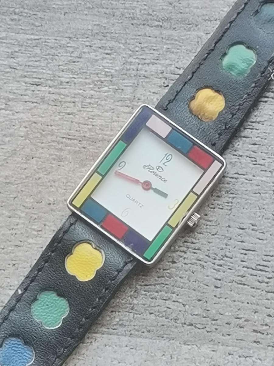 LADIES FLORENCE COLOURFUL WATCH IN EXCELLENT WORKING CONDITION