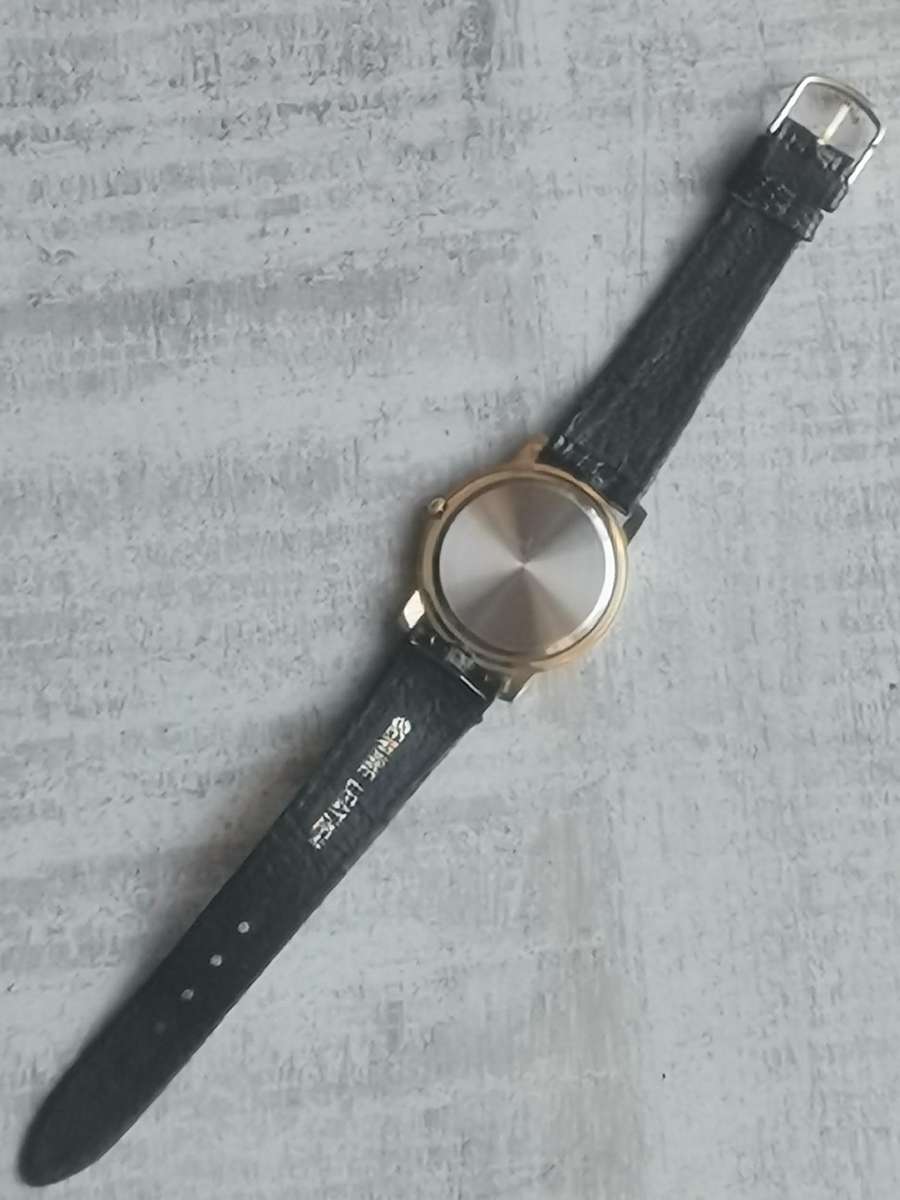 MENS VINTAGE SONIC GOLD PLATED WATCH IN EXCELLENT WORKING CONDITION