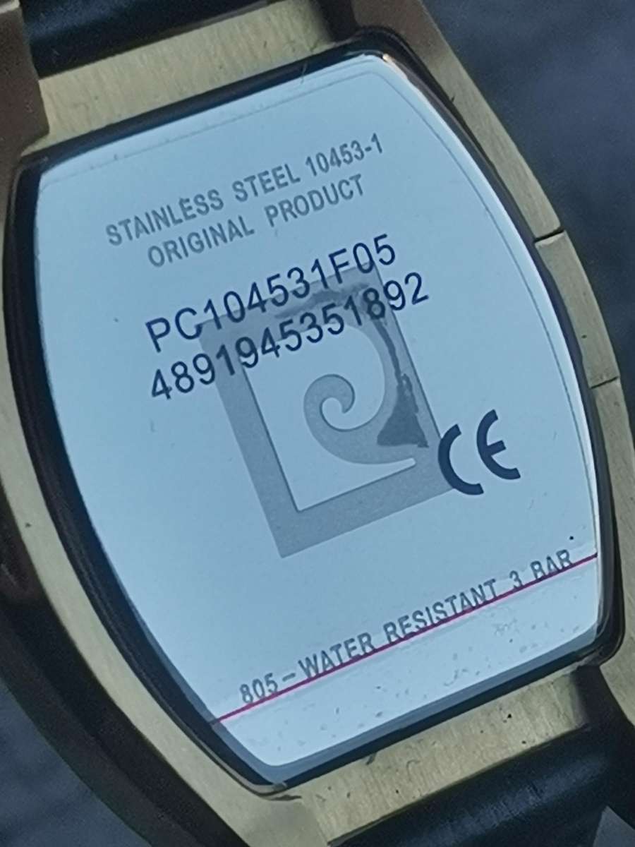 Pierre Cardin gold watch