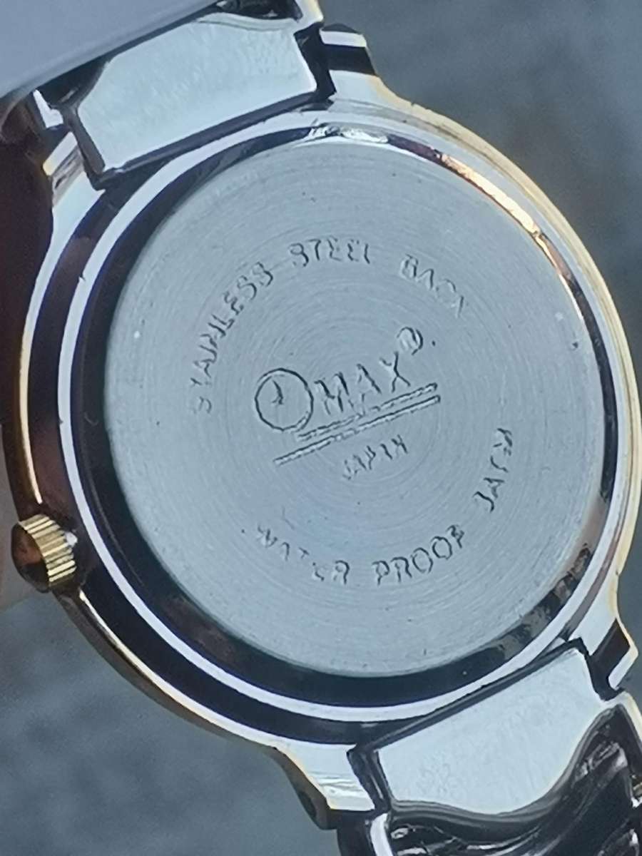 MENS VINTAGE OMAX WATCH IN EXCELLENT WORKING CONDITION - NEW OLD STOCK