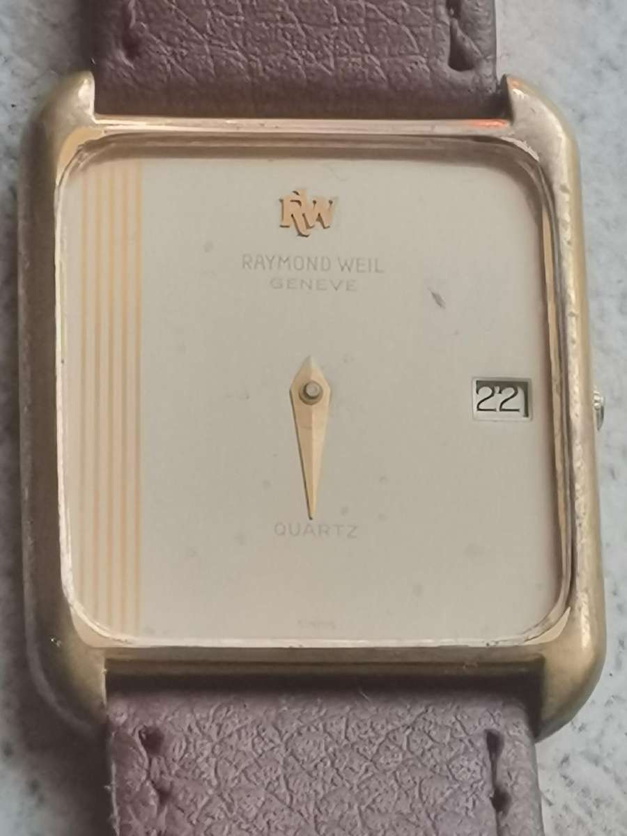 MENS RAYMOND WEIL SWISS WATCH FOR SPARES OR REPAIRS - UNTESTED