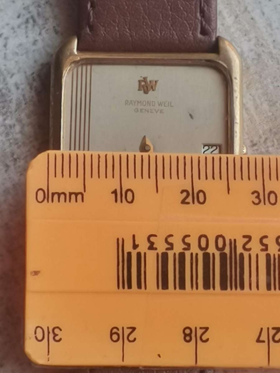 MENS RAYMOND WEIL SWISS WATCH FOR SPARES OR REPAIRS - UNTESTED