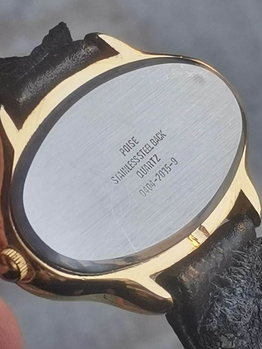 ELEGANT AND STYLISH LADIES POISE WATCH IN EXCELLENT WORKING CONDITION