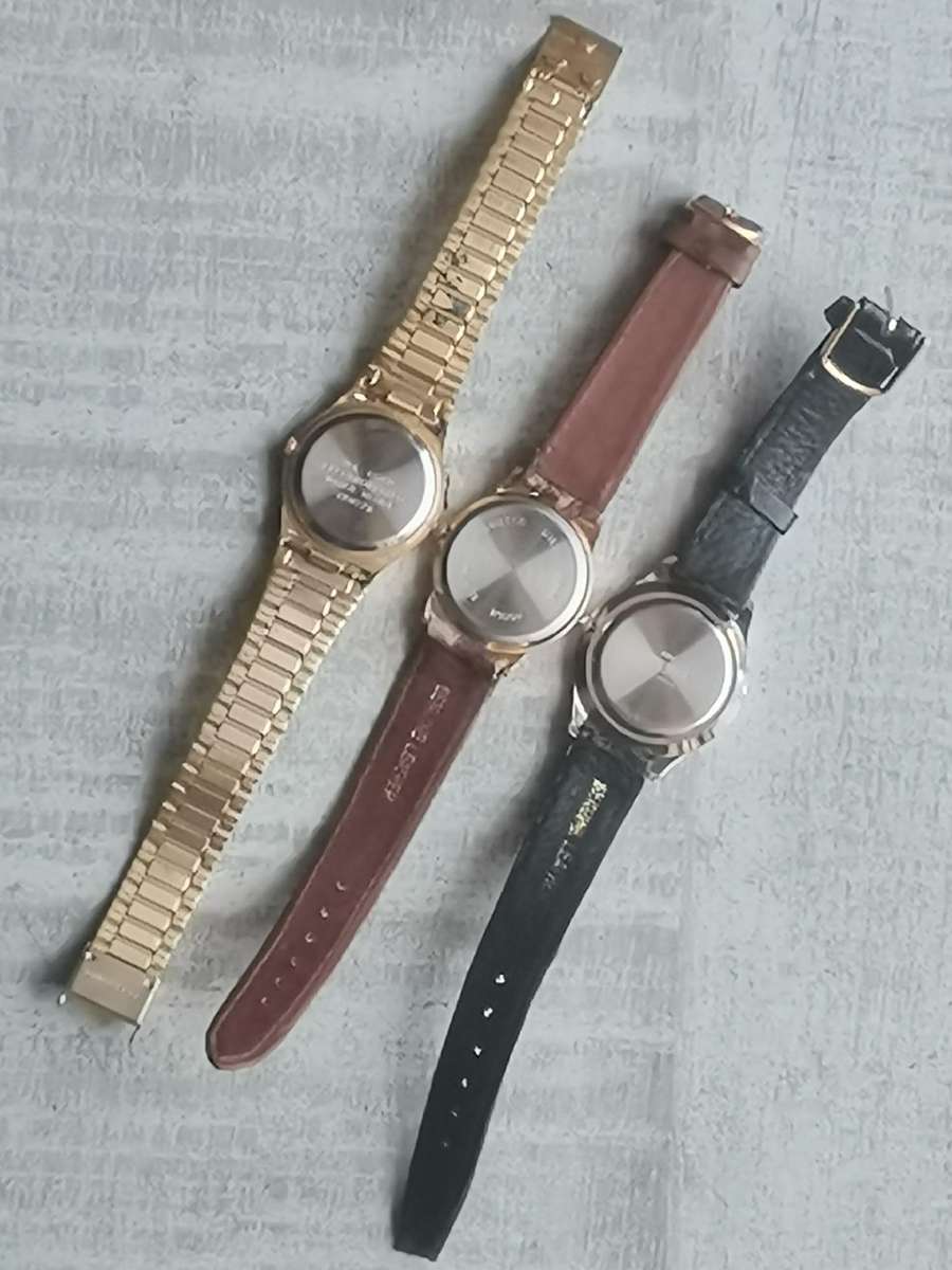 MENS WATCH COLLECTION ALL IN EXCELLENT WORKING CONDITION - BIDDING FOR ALL 3 WATCHES
