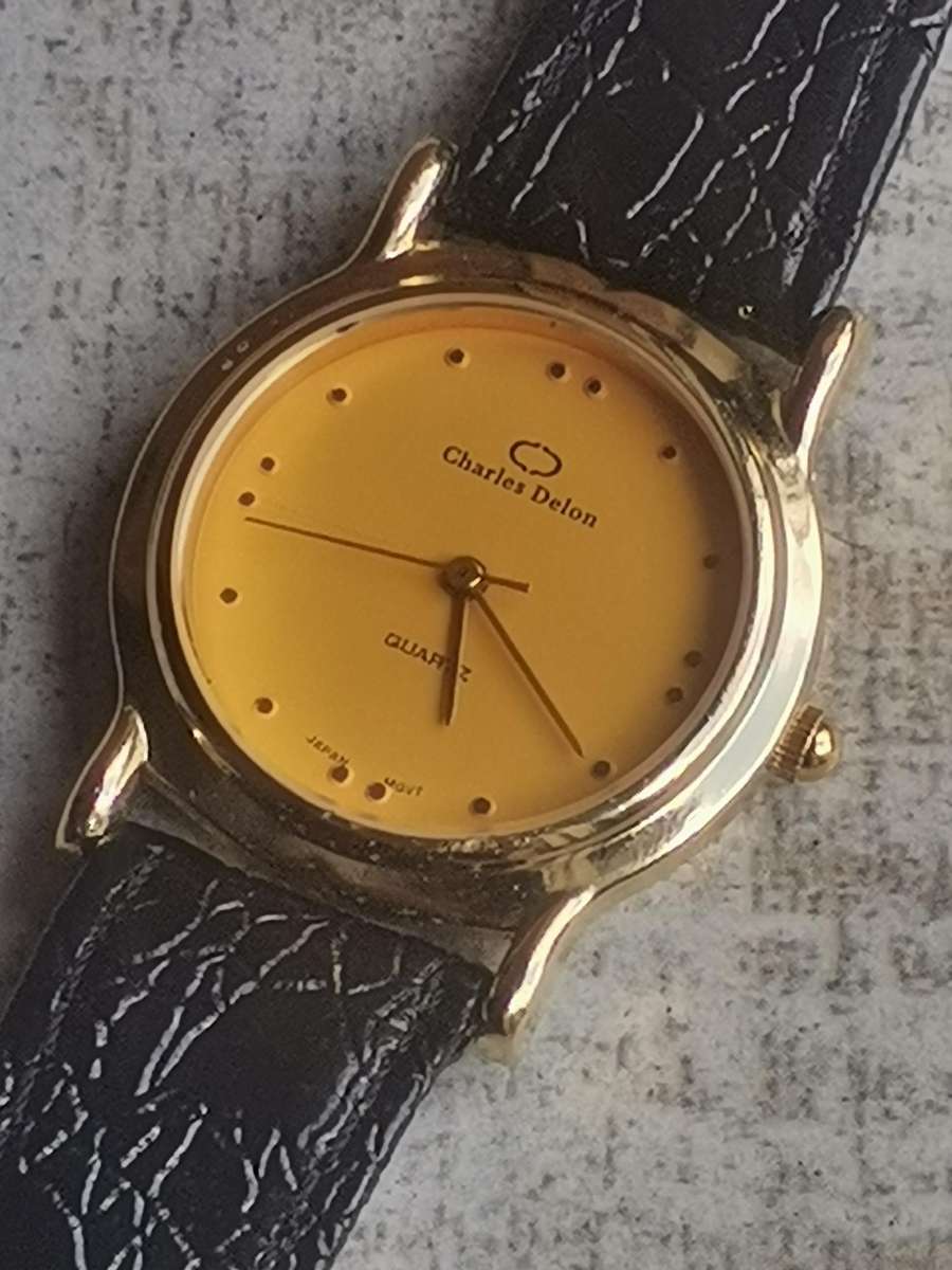 MENS CHARLES DELON WATCH IN EXCELLENT WORKING CONDITION