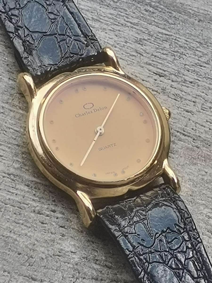 MENS CHARLES DELON WATCH IN EXCELLENT WORKING CONDITION