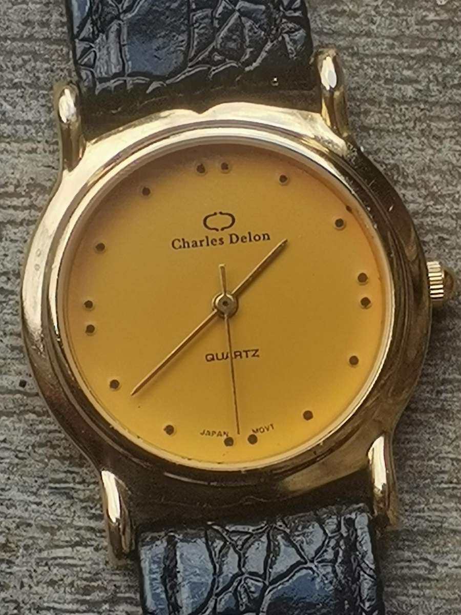 MENS CHARLES DELON WATCH IN EXCELLENT WORKING CONDITION