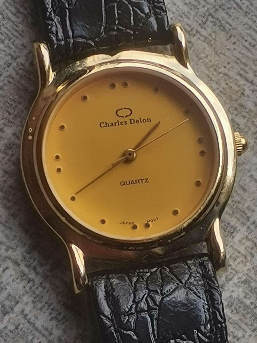 MENS CHARLES DELON WATCH IN EXCELLENT WORKING CONDITION