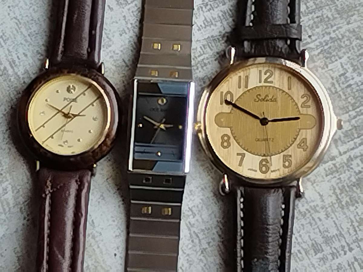 LADIES WATCH COLLECTION #1 ALL IN EXCELLENT WORKING CONDITION - BIDDING FOR ALL 3 WATCHES